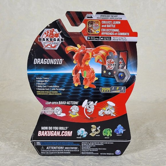 Bakugan Dragonoid Battle Planet Battle Brawlers Ultra Bakucores Spin Master New - Picture 5 of 12
